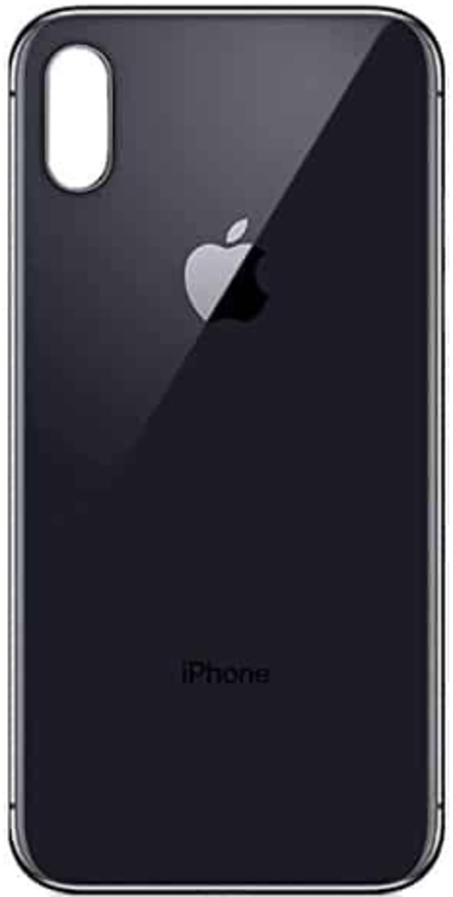 iPhone XS Max Uyumlu Arka Pil Batarya Kapak Siyah
