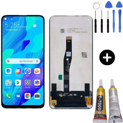 TE Huawei Nova 5T Uyumlu Lcd Ekran Dokunmatik + Montaj Seti