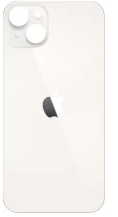 iPhone 14 Plus Uyumlu Arka Pil Batarya Kapak Beyaz