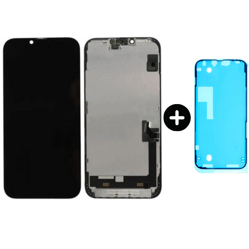  iPhone 14 Plus Uyumlu HK Lcd Dokunmatik Ekran + Toz Bandı                                   