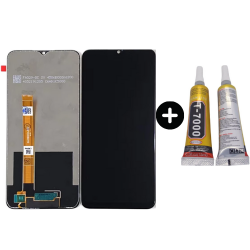 TE Oppo A12s HK Lcd Dokunmatik Ekran + B7000