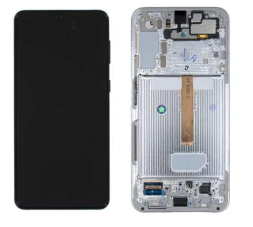 TE Samsung S22 Plus S906 Uyumlu Çıtalı A Kalite Lcd Ekran Beyaz