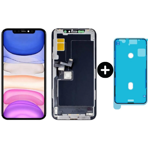 iPhone 11 Pro Uyumlu Cam Değişmiş Lcd Dokunmatik Ekran + Toz Bandı