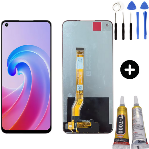 TE Oppo A96 OLED Lcd Dokunmatik Ekran + Montaj Seti