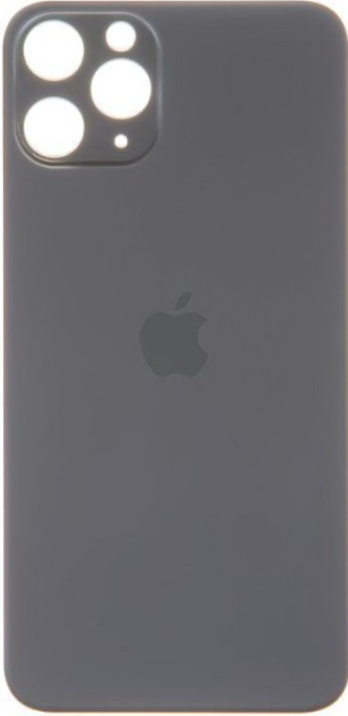  iPhone 11 Pro Max Uyumlu Arka Pil Batarya Kapak Siyah 