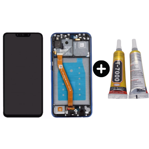 TE Huawei Nova 3İ Uyumlu Çıtalı HK Lcd Ekran Dokunmatik + B7000