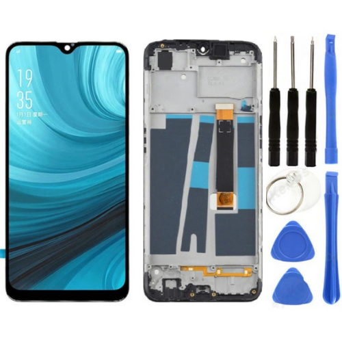 TE Oppo Ax7 Çıtalı HK Lcd Dokunmatik Ekran + Tamir Seti