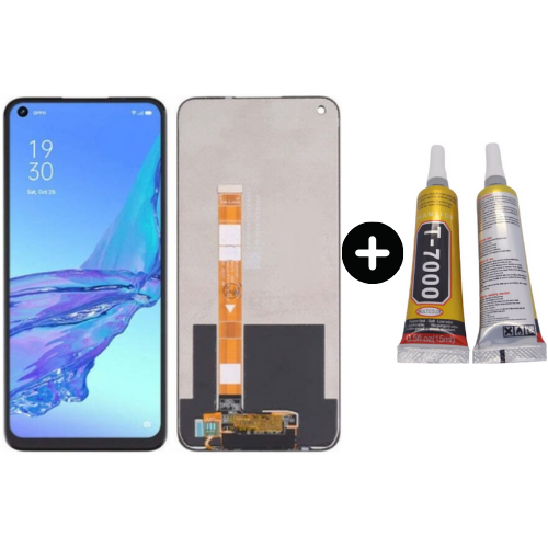 TE Oppo A32 HK Lcd Dokunmatik Ekran + B7000