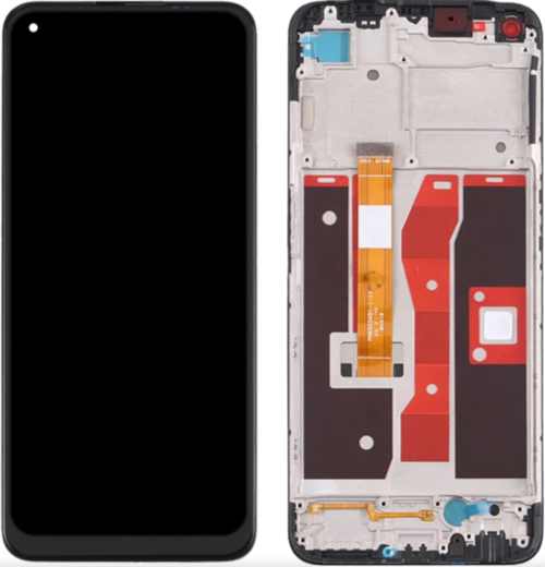 TE Oppo A55 4G Çıtalı A Kalite Lcd Dokunmatik Ekran