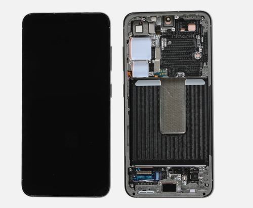 TE Samsung S23 S911 Uyumlu Çıtalı OLED Lcd Ekran Yeşil