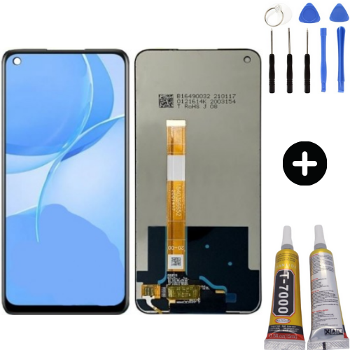 TE Oppo A92 Servis Lcd Dokunmatik Ekran + Montaj Seti