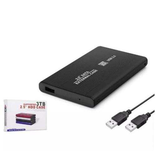 HDX1758 HDD KUTUSU USB2.0 METAL SATA 2.5" SİYAH