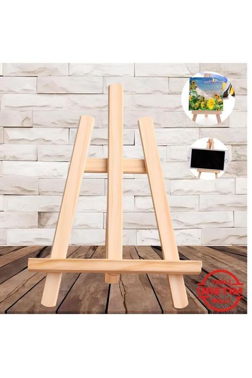 Mercan Mini Ahşap Şövale Menteşeli 29 Cm Şövalye