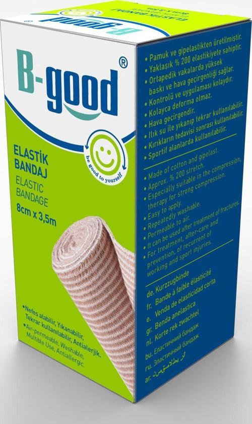 Elastik Bandaj 8Cm X 3,5 M