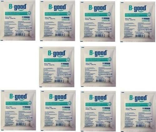 Steril Emici Spanç Kompres 10X10 Nonwoven 2Li 10 Paket