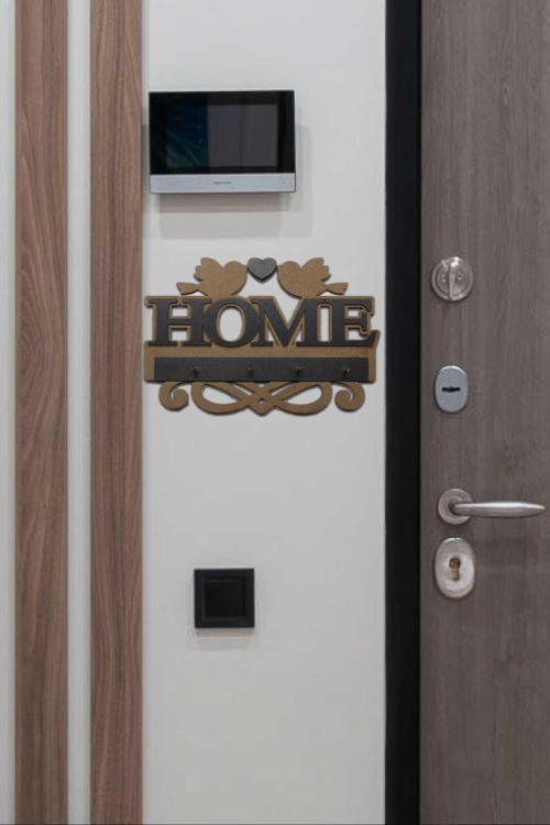 Ahşap Anahtar Askılığı Home Anahtarlık Dekoratif Anahtarlık Dekoratif Obje