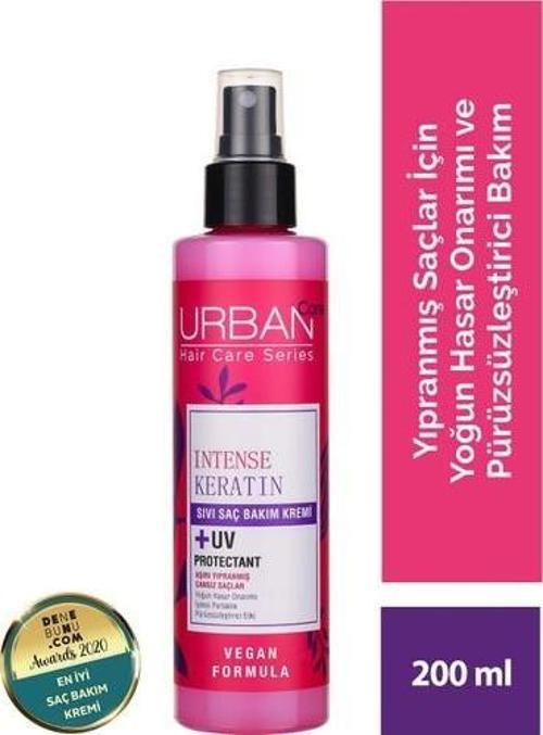 Intense Keratin Aşırı Yıpranmış Cansız Saçlara Özel Sıvı Saç Bakım Kremi-Vegan-200 Ml