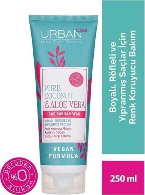 Pure Coconut & Aloe Vera Saç Bakım Kremi 250 Ml