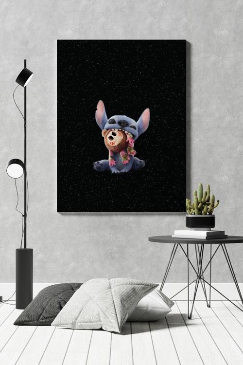 Stich Canavar Kanvas Tablo