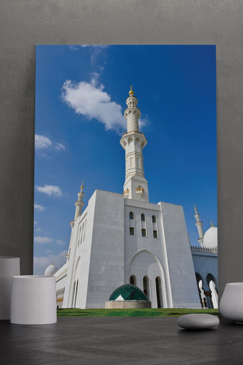 Mimari Cami Kanvas Tablo