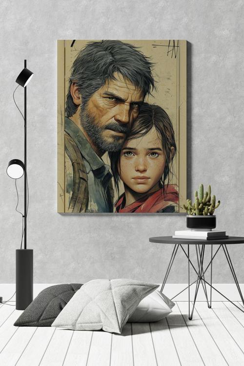 Last Of Us Kanvas Tablo