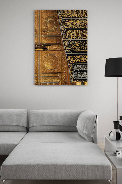 Kabe Kapısı Kanvas Tablo
