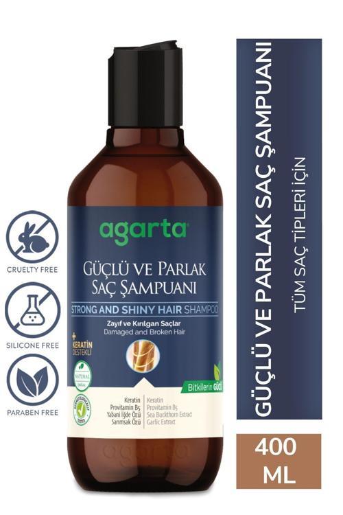 Doğal Şampuan Güçlü Ve Parlak Saçlar İçin 400 Ml