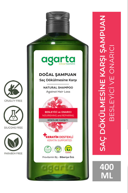 Doğal Şampuan Şaç Dökülmesine Karşı Çözüm 400 Ml