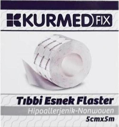 Fix 5 Cm X 5 M Hipoalerjenik Tıbbi Esnek Flaster