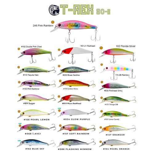T-Rex 80S 11gr 80mm Maket Balık #248 Pink Rainbow