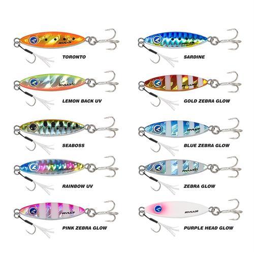 Zuby 43mm 15gr Metal Jig Yem Pink Zebra Glow