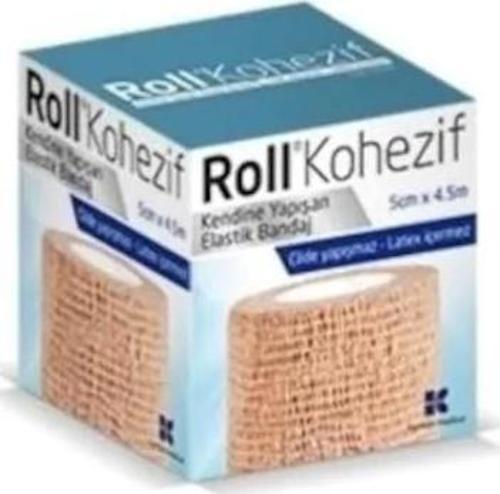 Kohezif Koban Kendinden Yapışkanlı Bandaj 5 Cm X 4.5 M