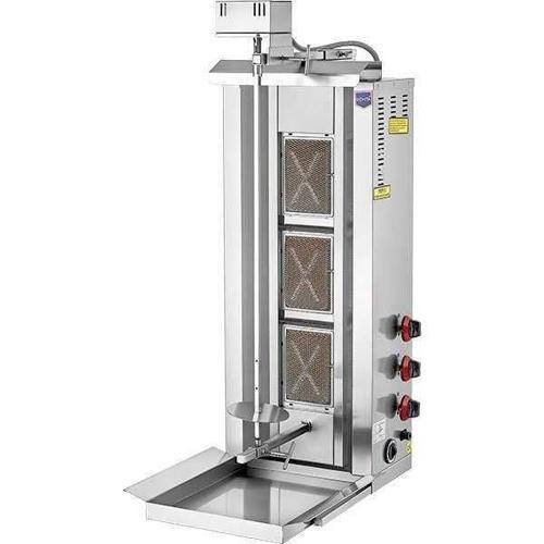 Üç Radyanlı Üstten Motorlu Döner Ocağı (Gazlı)