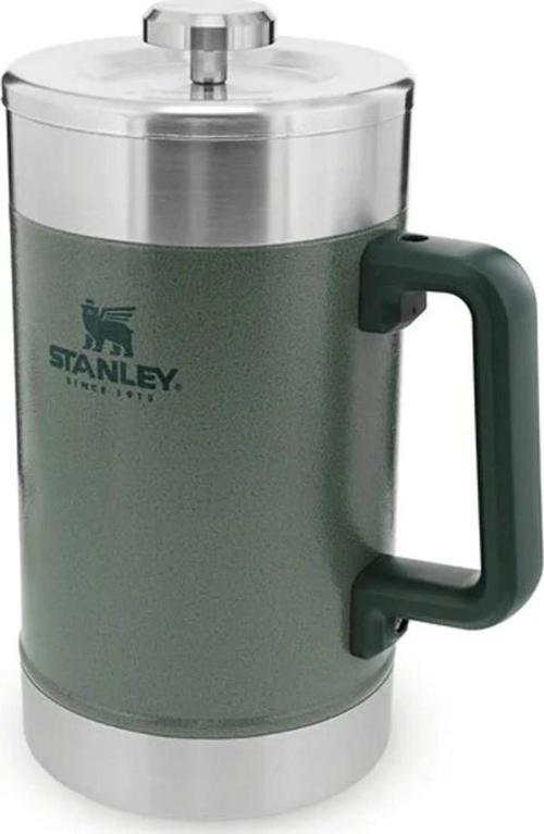 Klasik French Press Yeşil Termos 1.4 lt