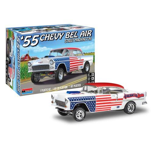 Model Kit Araba 1955 Chevy Bel Air Street Machine 2N1 14519