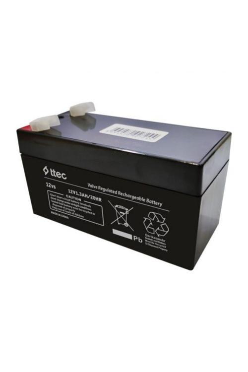 12 Volt 1.3 Amper Işıldak Aküsü