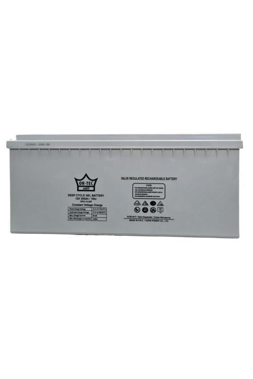 12V 200Ah Jel Solar Sistem Aküsü