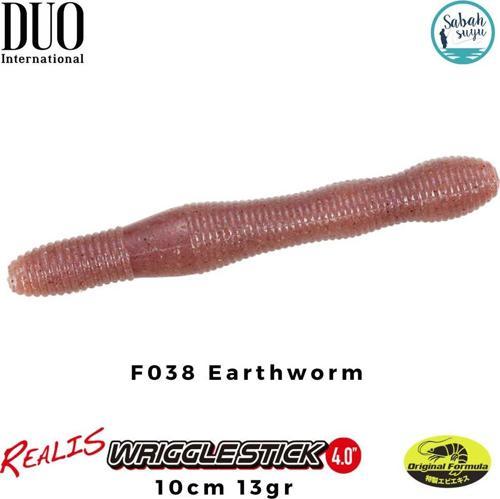 Realis Wriggle Stick 4" 10cm 13gr F038 Earthworm