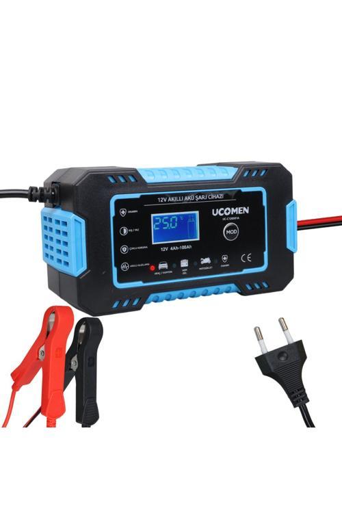 12V 6A Mavi Led Göstergeli Akü Şarj Cihazi Uc-C120501A (4767)