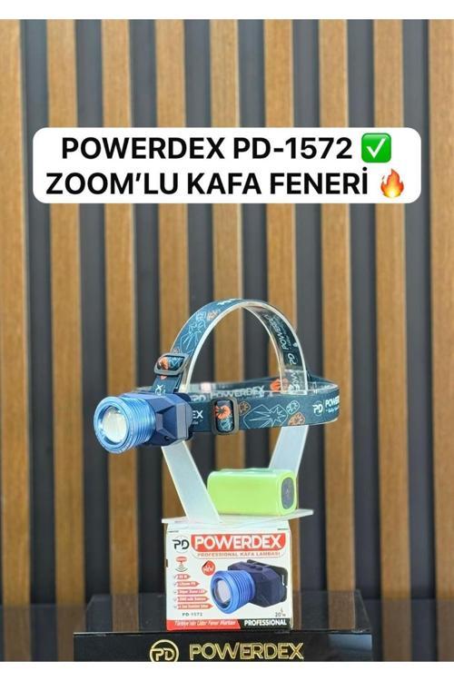 Pd-1572 Yüksek Kaliteli Süper Zoom Led Kafa Feneri 20W