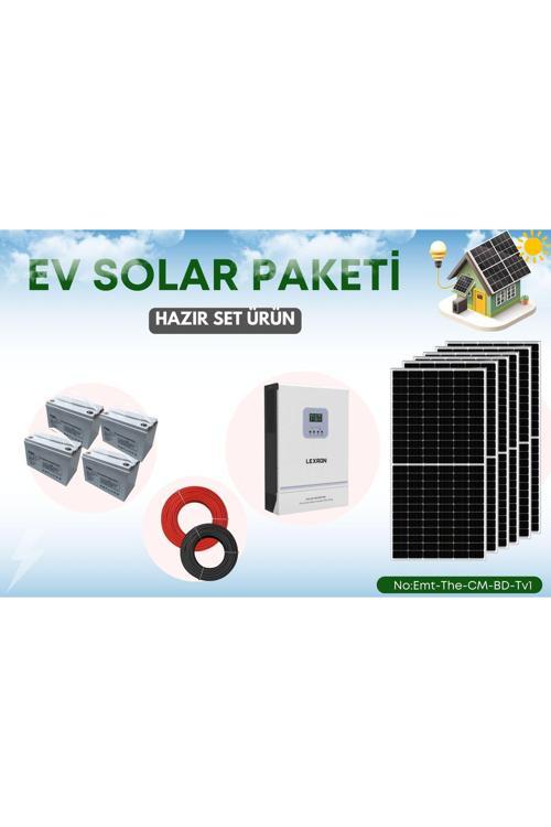 Dağ Evi İçin Solar Güneş Enerji Paketi