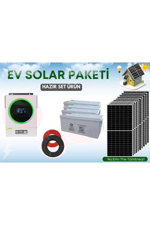 Güneş Enerji Sistemi 9.6Kw Hazır Sistem