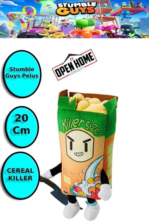 Stumble Guys 20 cm Peluş  - CEREAL KILLER