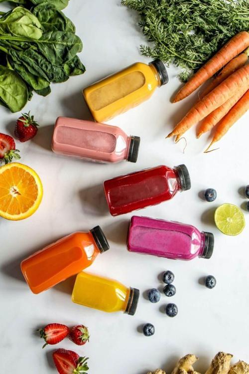 10 Adet Smoothie Detoks Şişesi Şeffaf Plastik Sızdırmaz Kapak Köşeli Meyve Suyu Şişesi 250 Ml