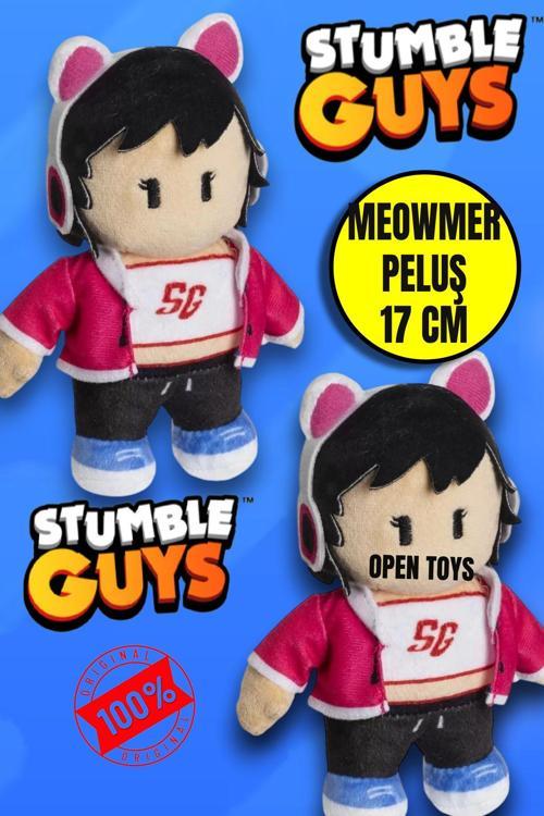 Stumble Guys Meowmer Peluş 17 Cm