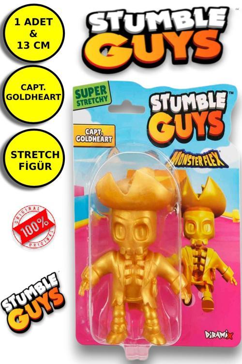 Stumble Guys Stretch Figür - Capt. Goldheart