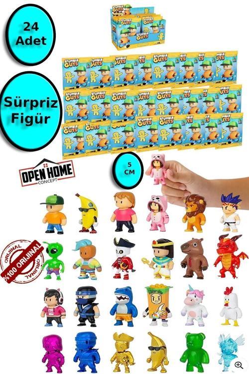 Stumble Guys Sürpriz Paket  - 24 Adet - 5 Cm