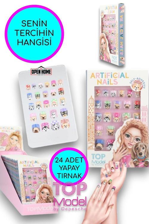 Top Model Şehir Kızları Yapay Takma Tırnaklar