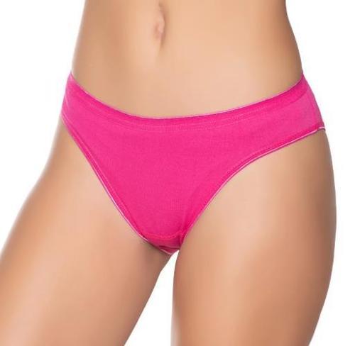 12 Adet Sedef Yıldızı Likralı Bayan Düz Bikini Külot 1065