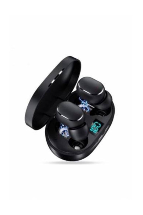 Çift Mikrofonlu Kablosuz Bluetooth Kulaklık E6S Kulakiçi Yeni Nesil Dots Extra Bass